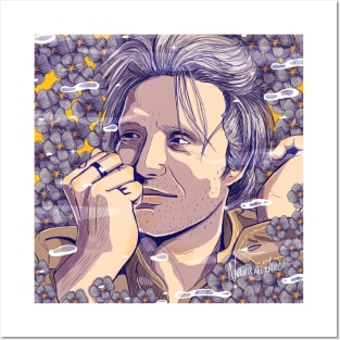 Mads Mikkelsen. Hannibal illustration art Posters and Art